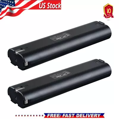 2 PACK 4.8AH 9.6V Ni-MH Battery For Makita 9000 9001 9002 9033 9034 632007 6095D • $36.89