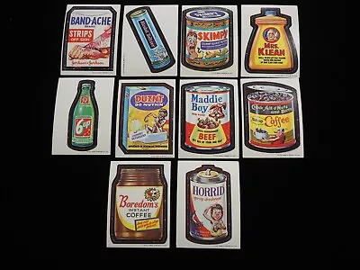 Vintage 60/70s Topps Wacky Packages / Packs Card Lot #3  Read All Before Bidding • $37