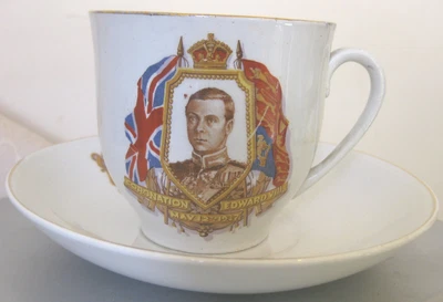 £3.99 • Buy 1937 King Edward Viii Coronation Cup & Saucer