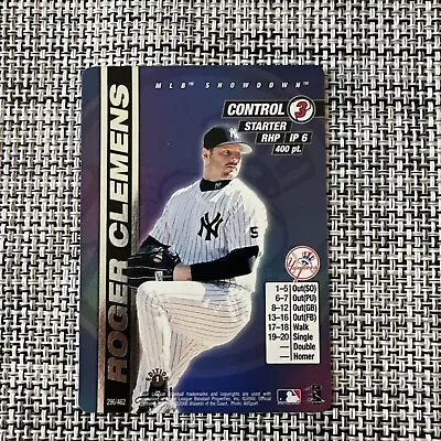 2000 MLB Showdown Baseball 1st Edition FOIL Roger Clemens New York Yankees NM+ • $8.99
