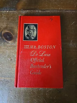 Old Mr. Boston - De Luxe - Official Bartenders Guide Book Drink Recipe Book • $5.99