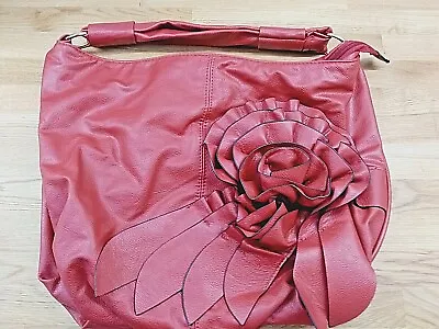 £8.99 • Buy Ladies Handbag /SHoulder Bag  Claret Colour By 'Leko London'