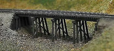 Blair Line 67 N Scale Common Pile Trestle Kit • $21.99