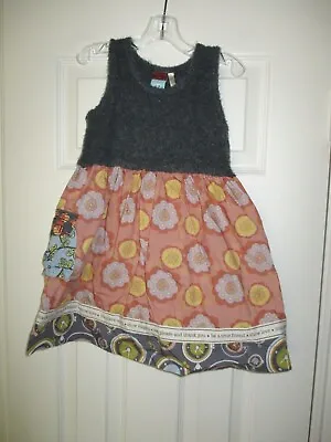 Matilda Jane 4 Vigilante Maya Dress Character Counts Heart Soul Pride Grey Pink • $12.99