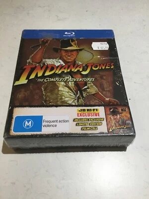 $63 • Buy Indiana Jones The Complete Adventures JB HiFi Exclusive Bluray Boxset Brand New