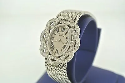 Vintage Kelbert 14kt Gold & Diamond Women's Luxury Swiss Made Mechanical Watch • $2750