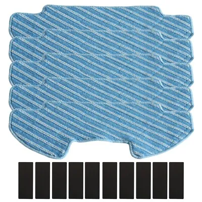 Replacement Mop Cloths For Samsung Powerbot E VR05R5050WK Cleaner Set Of 5 • £12.30