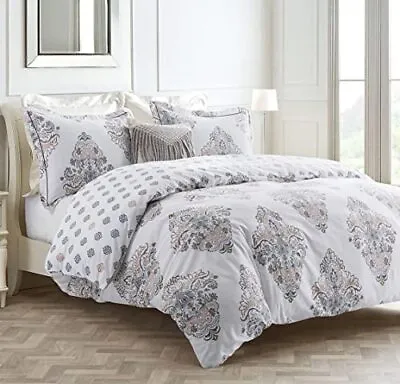 £79.46 • Buy  Duvet Cover Queen Size, 600 Thread Count Cotton Queen 90 X90  White Damask