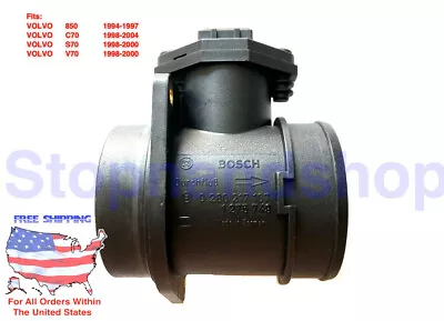 OEM BOSCH MASS AIR FLOW SENSOR MAF For 1998-2004 Volvo C70 S70 V70 850 • $149.97