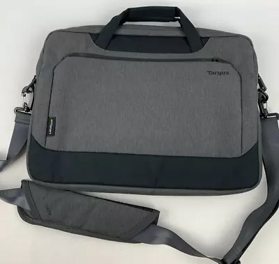 Targus Padded Shoulder Bag IPad Tablet  Laptop Messenger Bag Black VERY Good Z61 • £7.99