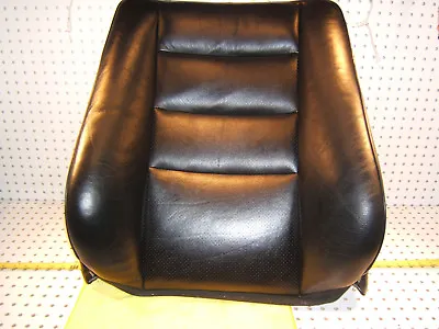 Mercedes Mid C124 CE Cabrio Coupe Driver Seat BLACK Back Genuine 1 Cover PadT2 • $345