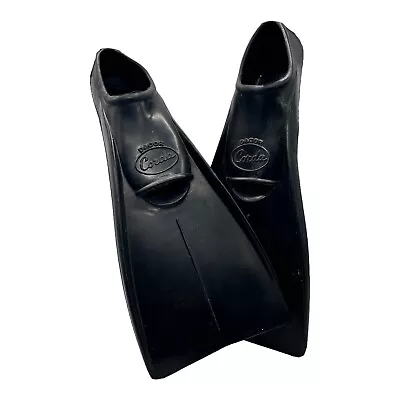 Vintage Dacor Corda Diving Fins Flippers Size 6-7  Black • $25.99