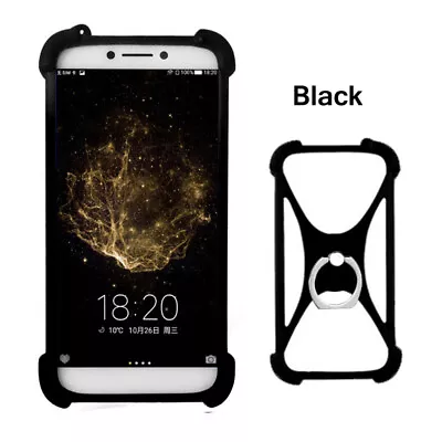 Shockproof Soft Silicone Case Shell Bumper Ring Cover Skin For Alcatel/Xiaomi • $12.07