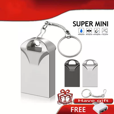 New Mini Metal USB Flash 4GB USB 3.0 Flash Drive Memory Stick USB Storage Device • $4.73