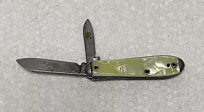 Called Cracked Ice-U.S.A. Small Folding Pen Knife Used Vintage • $9.99