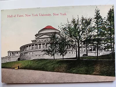 Vintage Postcard: Hall Of Fame New York University New York No.1133 • $0.99