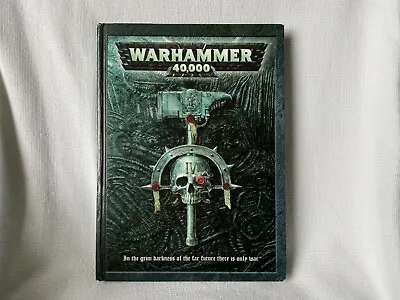 Games Workshop Warhammer 40 000 Rulebook 2004 Hardback • £20