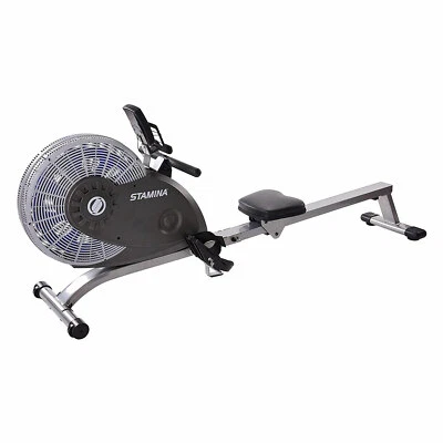 $203.99 • Buy Stamina Products 1406 ATS Folding Cardio Exercise Air Rower Rowing Machine, Gray