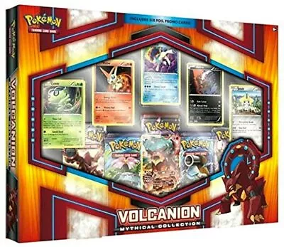 $190 • Buy POKEMON TCG - VOLCANION MYTHICAL Collection Box - NEW & SEALED