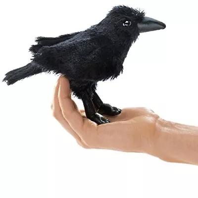 Folkmanis Mini Raven Finger Puppet • $13.90