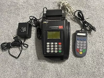 Verifone Eclipse Quartet Telecheck Credit Debit Card Check Terminal Untested • $30