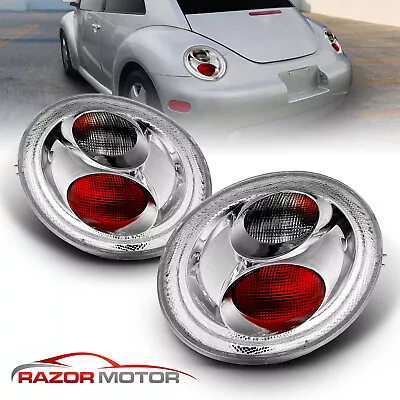 1998-2005 For Volkswagen VW Beetle Altezza Chrome Replacement Brake Tail Lights • $58.92