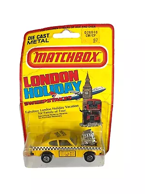 No. 72 Matchbox London Holiday Maxi Taxi ~ Lesney 1981 Die Cast • $19.95