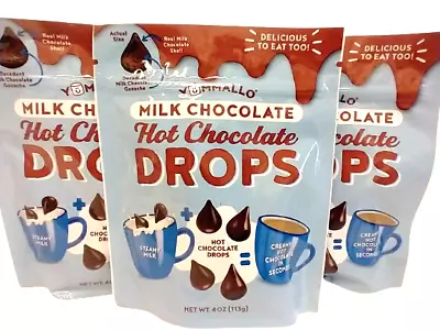 YUMMALLO Hot Chocolate Drops & Candy - Ganache - 4oz - BB 7/24 - Lot Of 6 • $27.99