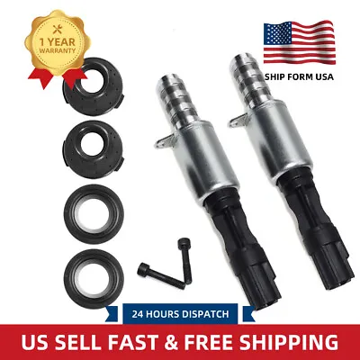 Set Of 2 VCT VVT Camshaft Timing Solenoid Valve For Ford Lincoln 4.6L 5.4L 6.4L • $29.99