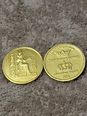 2020 Mardi Gras Krewe Of Isis Gold King / Queen Doubloon • $3.99