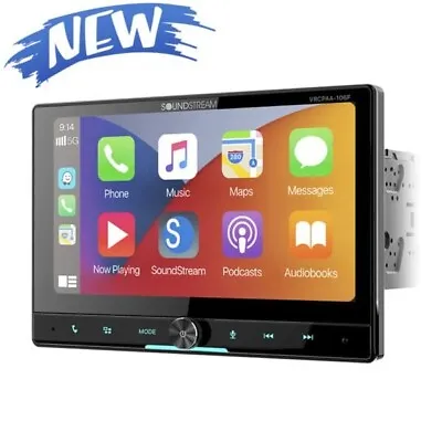 Soundstream VRCPAA-106F 10.6  DVD Headunit W/ Bluetooth CarPlay Android Auto • $232.99