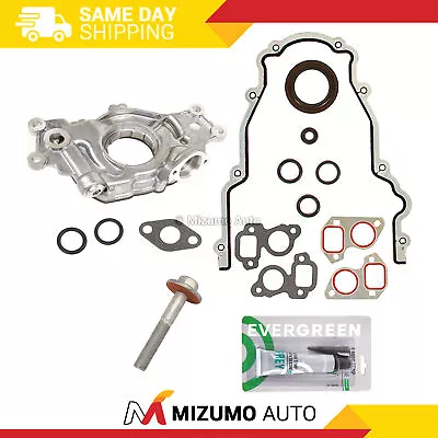 Oil Pump Change Kit Timing Gaskets RTV Balancer Bolt For GM LS 5.3 6.0 6.2 M365 • $129.95