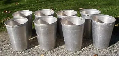 15 Aluminum Sap Buckets Maple Syrup Bucket VERY NICE • $63