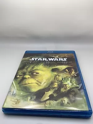 Star Wars Trilogy: Episodes I-III (Blu-Ray Disc 2011 3-Disc Set) • $7.99