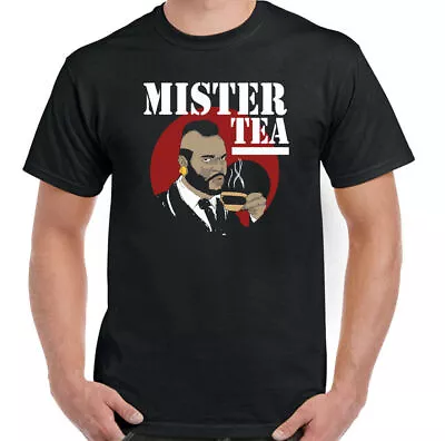 The A-Team T-Shirt MR T Mister Tea Mens Funny Parody Rocky Movie TV Boxing • £10.99