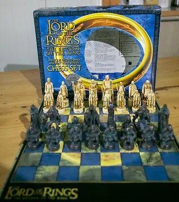 The Lord Of The Rings The Return Of The King Chess Set Parker Brothers • £40