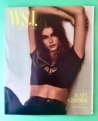 WSJ Wall Street Journal Magazine 2024 KAIA GERBER Spring WOMEN'S FASHION • $7.95
