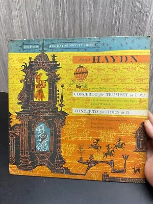 HSLP 1038 Joseph Haydn Concerto For Trumpet E Flat Horn In D  • $12.99