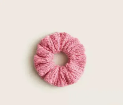 NEW J.Crew The Good Cashmere Standard Pink Scrunchi Scrunchie Hair Tie Gift • $24