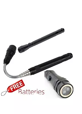 LED Magnetic Pickup Tool Telescoping Flexible Extensible Led Flashlight • $7.99