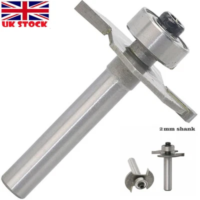 £5.39 • Buy 2mm Slot Cutter Bit For Knock On Furniture T Trim Router Campervan Motorhome NEW