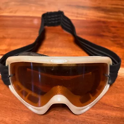 Vintage Oakley Motocross Goggles- Pearl White Frame • $65