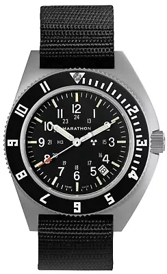 Marathon Steel Navigator With Date (SSNAV-D) 41mm Quartz Brand New With Tags • $699