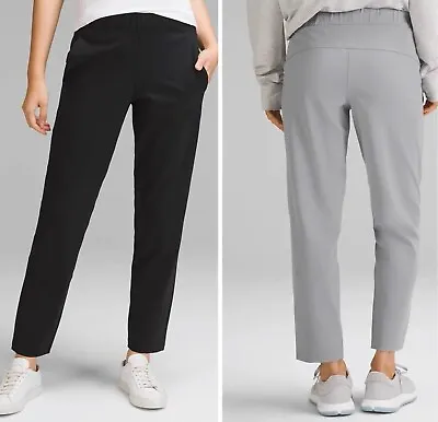 Lululemon Luxtreme Pull On High-rise Trousers Joggers Tracksuit Bottoms Pants • £38.69