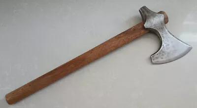 RARE Medieval Throwing Tomahawk 4140 Steel Hickory Handle Axe Hatchet USA • $29.99