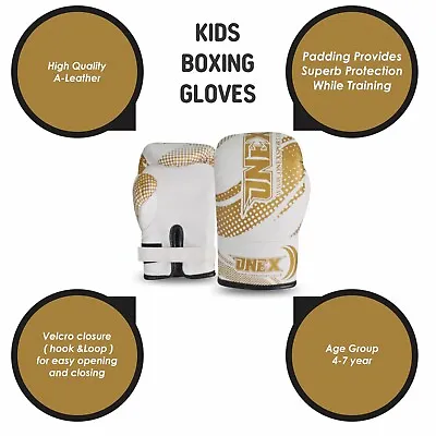 £9.90 • Buy 2oz Kids Boxing Gloves Junior Punching Bag MMA  Gym Training Sparring Children
