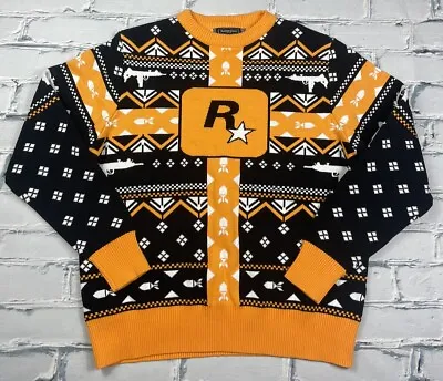 Rockstar Games Employee Issued Christmas Jumper Xmas Sweater GTA Sz XS Rare • $200