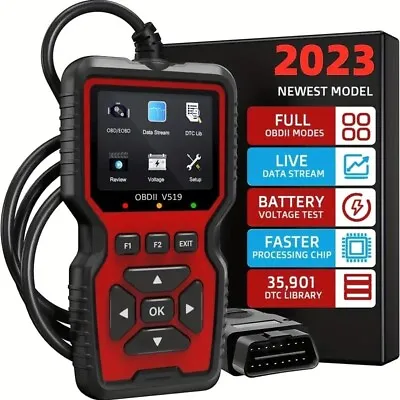 V519 OBD2 Scanner Professional Code Read Engine System Car Diagnostic Tool • $43.99