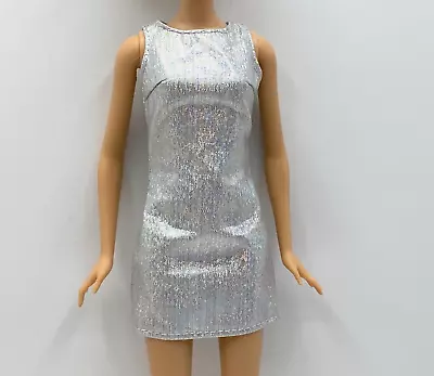 Barbie Fashion Colored Metallic Dress For Model Muse Size Dolls • $8