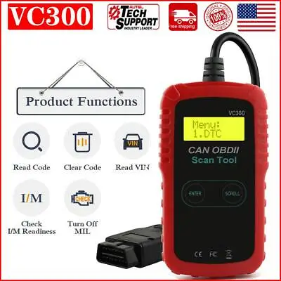 Automotive OBD2 Scanner Check Engine Fault Code Reader Diagnostic Universal Tool • $14.99